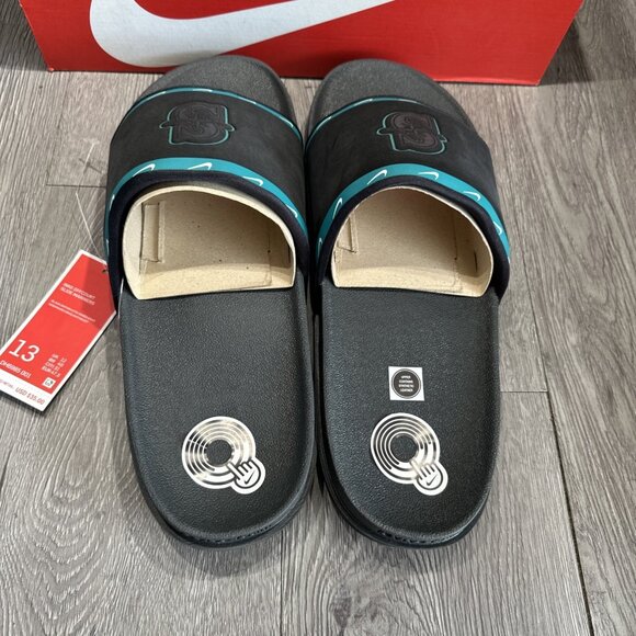 Seattle Mariners MLB Nike Offcourt Slide Sandal revive Shoes Men\'s 13 main image 2